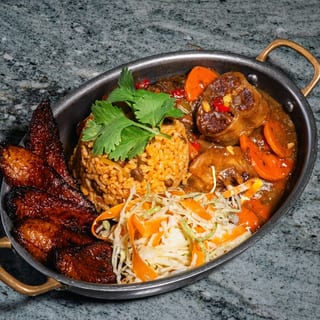 Oxtail Rice and Peas