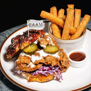Jerk Tamarind Burger